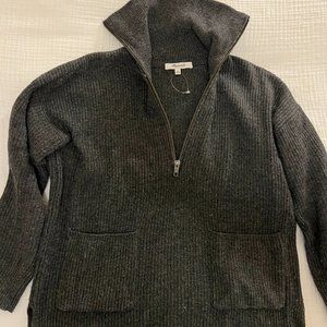 Madewell Glenbrook Half-zip Pullover Sweater - XXS